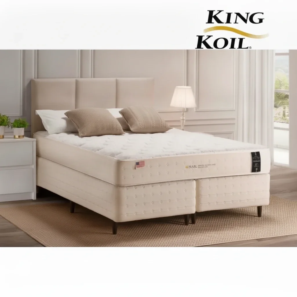 comprar colchão King Koil Pearl mola ensacada