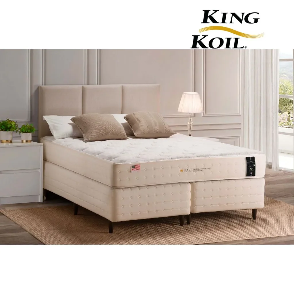 Colchão King Koil Pearl Mola Ensacada Firme