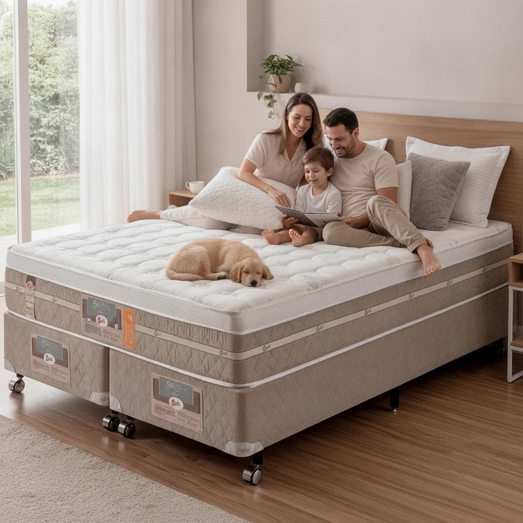 Colchão Americanflex Soft Bambu Molas Ensacadas