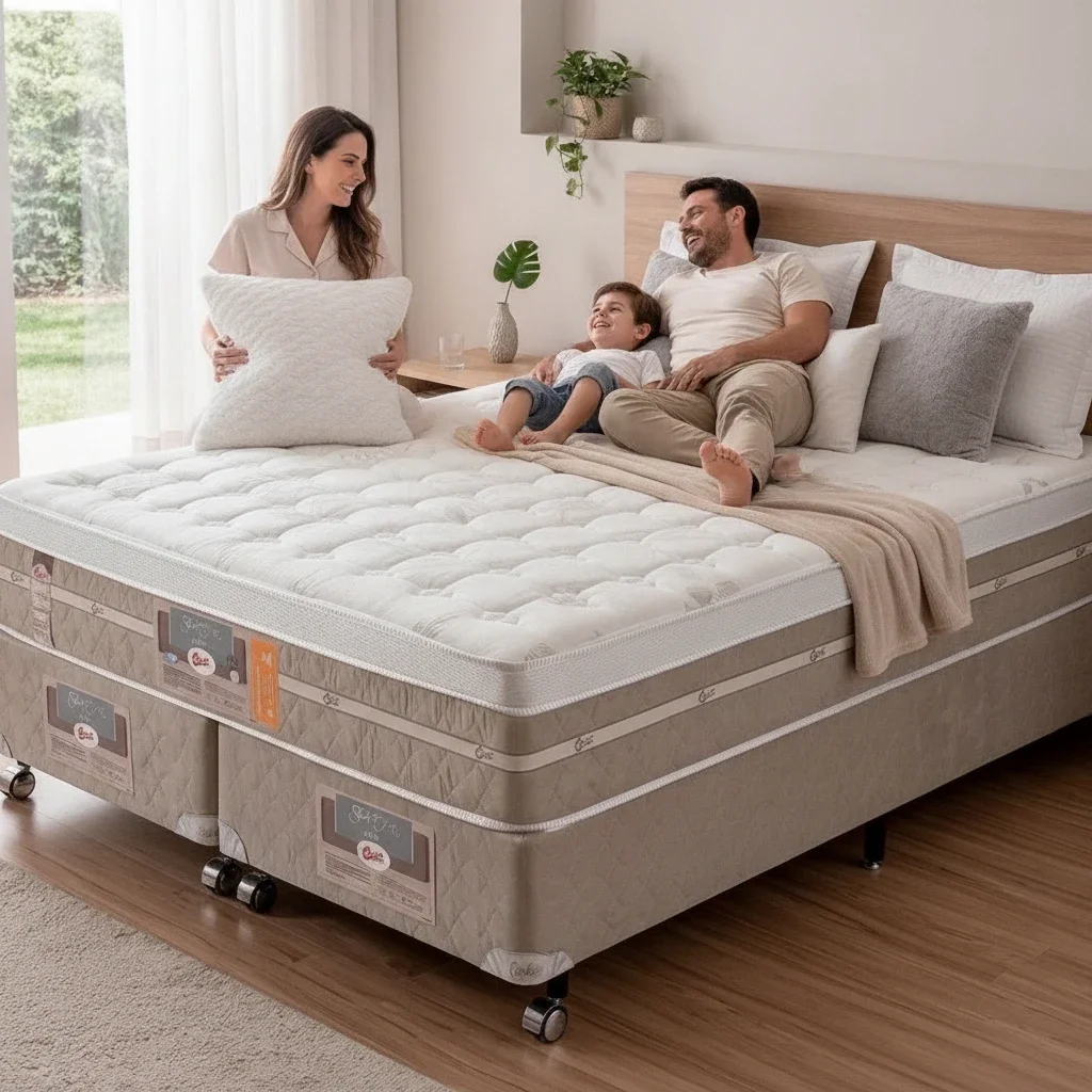 Colchão Americanflex Soft Bambu Molas Ensacadas