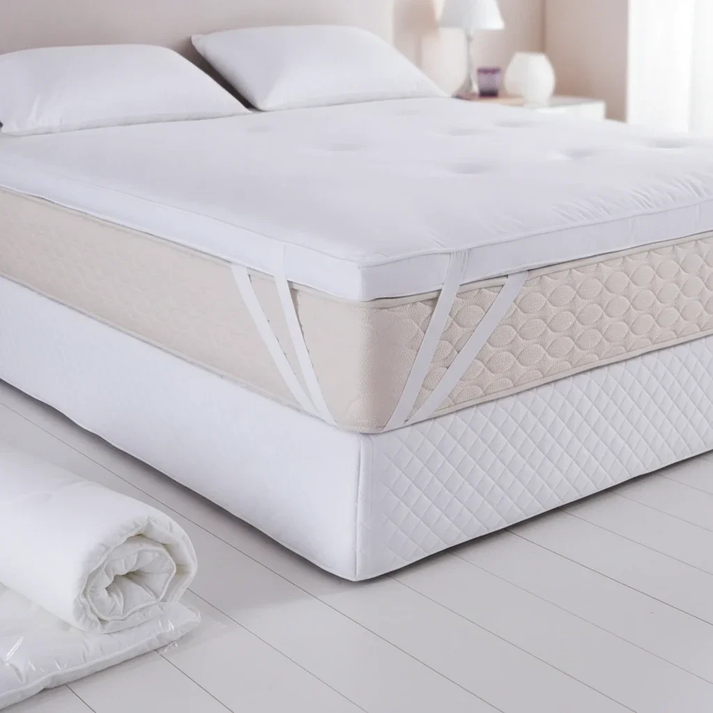 Pillow Top Altenburg Lit Blanc Percal 180 Fios